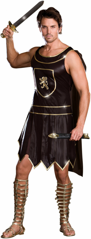 Babe-A-Lonian Warrior Man Adult Costume - Click Image to Close