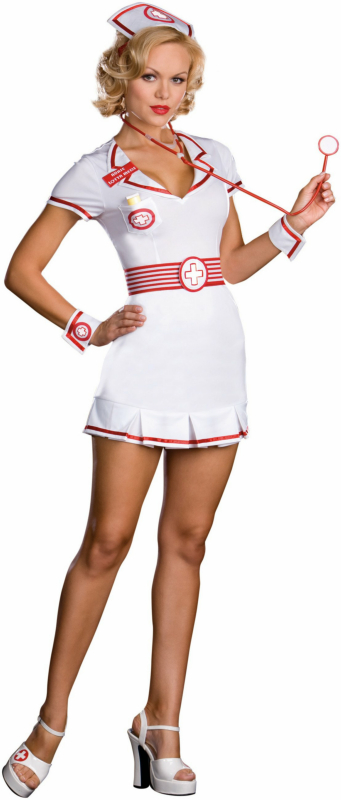 Nurse Lotta Meds Adult Costume - Click Image to Close