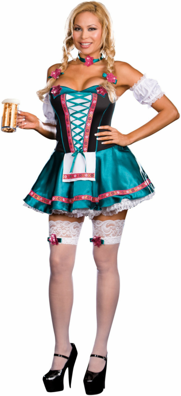 Heidi Hottie Plus Adult Costume - Click Image to Close