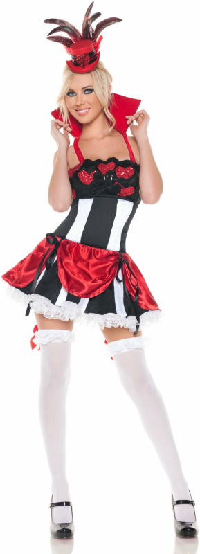 Sexy Queen of Hearts Adult Costume - Click Image to Close