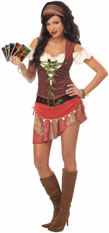 Mystic Gypsy Adult Costume - Click Image to Close