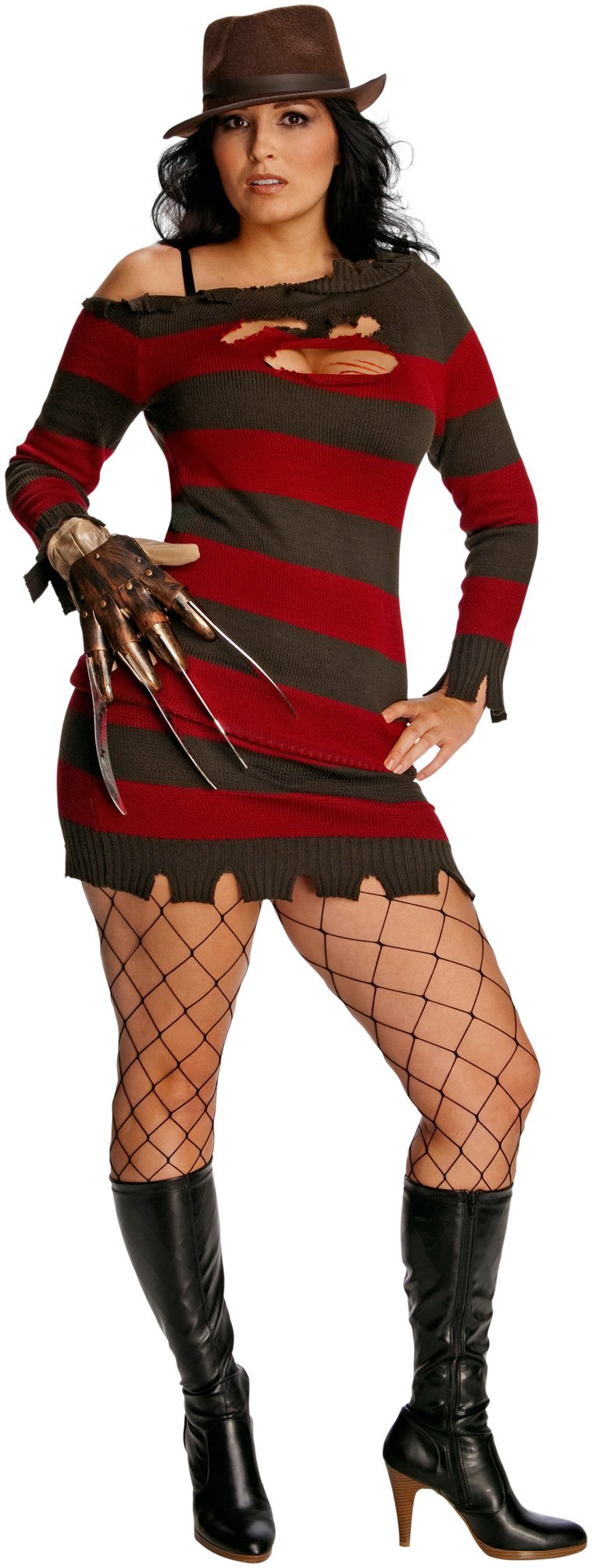 A Nightmare On Elm Street - Miss Krueger Plus Adult Costume