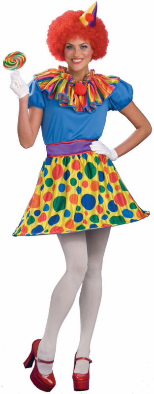 Ragdoll/Clown 2-in-1 Adult Costume - Click Image to Close