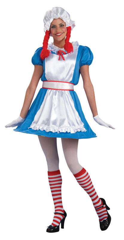 Ragdoll/Clown 2-in-1 Adult Costume - Click Image to Close