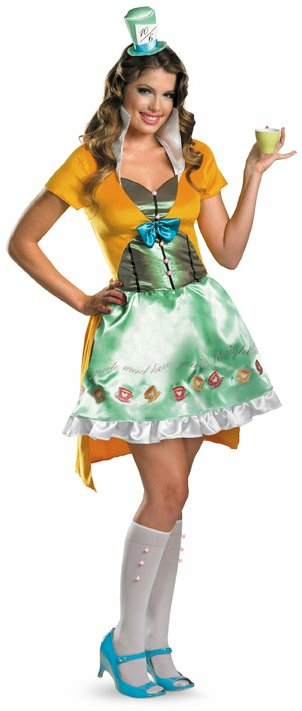 Sexy Mad Hatter Adult Costume - Click Image to Close