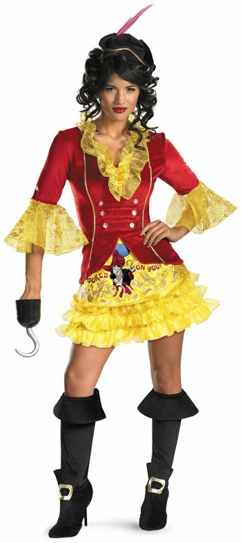 Sexy Captain Hook Adult Costume - Click Image to Close