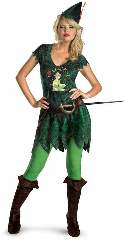 Sexy Peter Pan Adult Costume