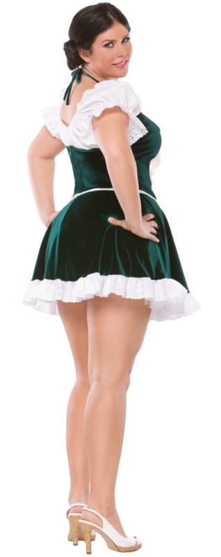 Beer Gal Adult Plus Costume - Click Image to Close