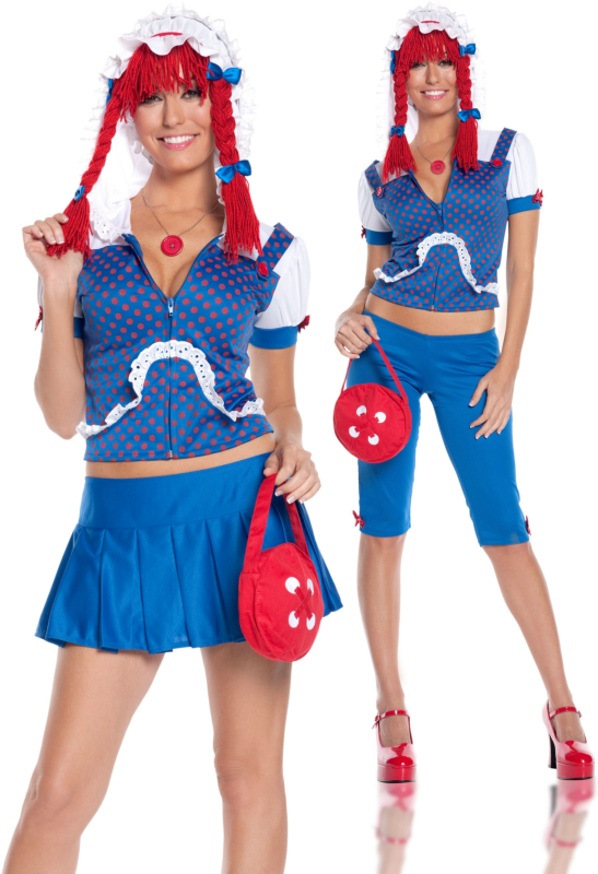 Sexy Rag Doll Adult Costume - Click Image to Close
