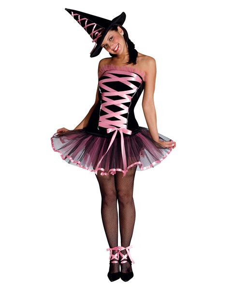 Witchy La Bouf Pink Adult Costume
