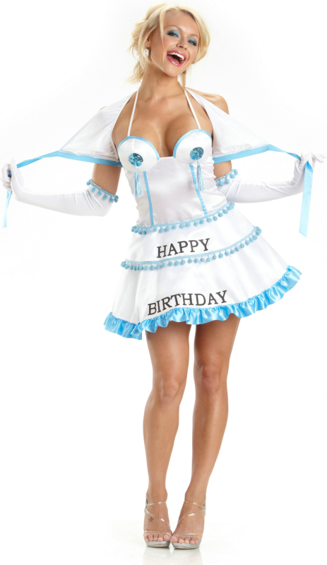 Birthday Surprise Adult Costume