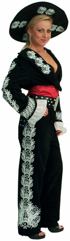The Three Amigos Deluxe (Women's) Adult Costume - Click Image to Close