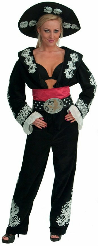 The Three Amigos Deluxe (Women's) Adult Costume - Click Image to Close
