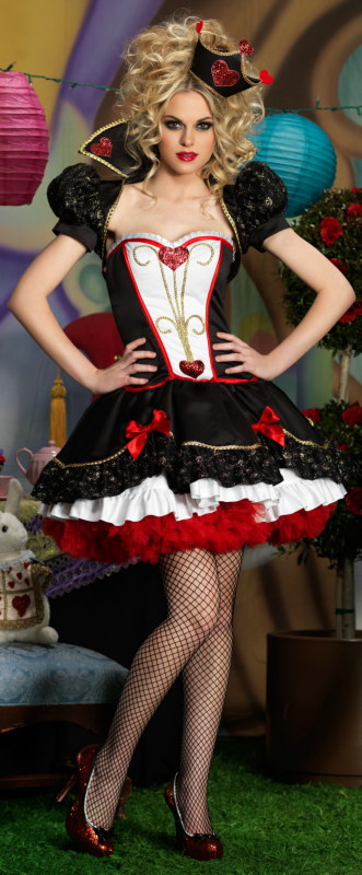 Wonderland Queen Deluxe Adult Costume