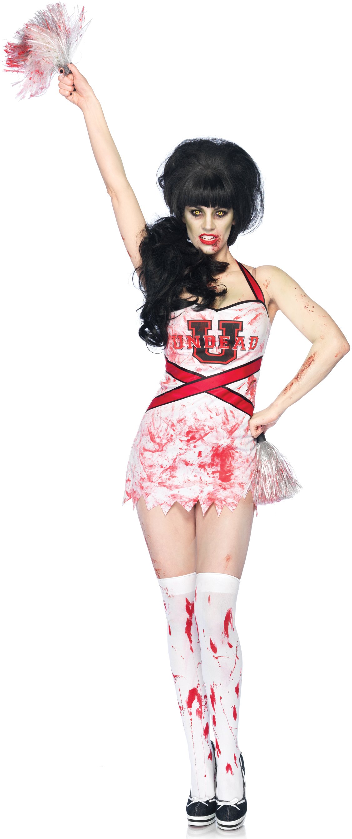 Zombie Cheer Squad Adult Costume - Click Image to Close