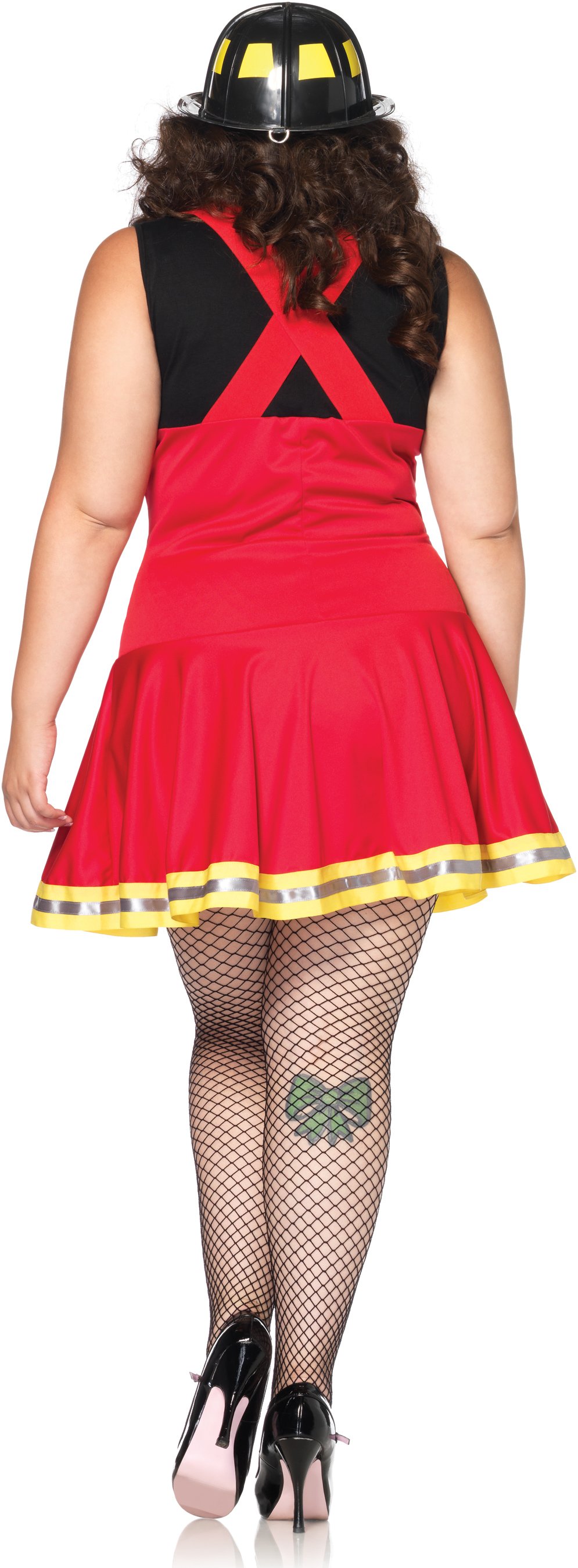 Three Alarm Hottie Adult Plus Costume - Click Image to Close