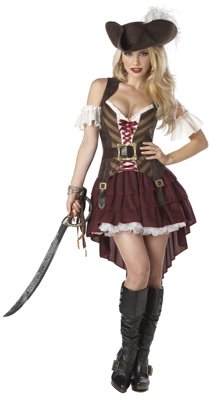 Sexy Swashbuckler Adult Costume - Click Image to Close