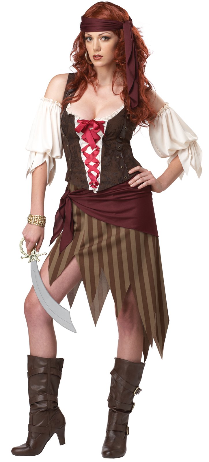 Buccaneer Beauty Adult Costume - Click Image to Close