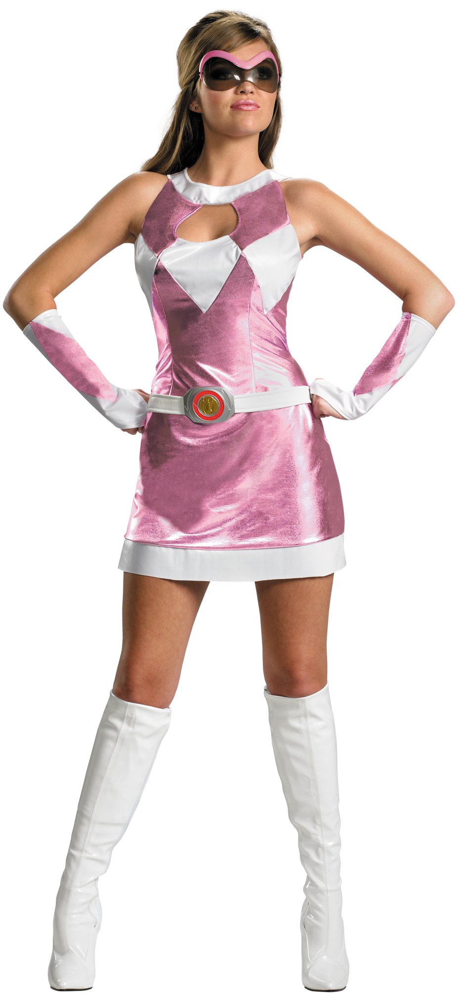 Mighty Morphin Power Rangers - Pink Ranger Sassy Deluxe Adult Co - Click Image to Close