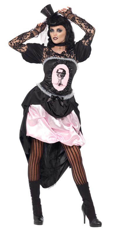 Macabre Burlesque - Dita Von Death Adult Costume - Click Image to Close