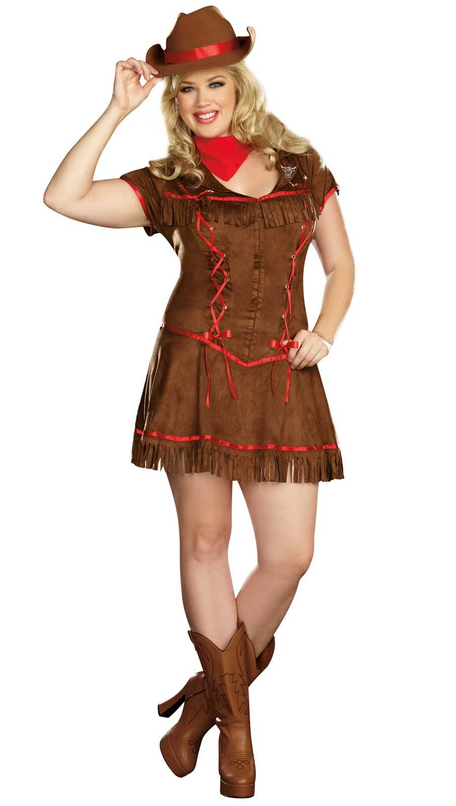 Giddy Up Adult Plus Costume - Click Image to Close
