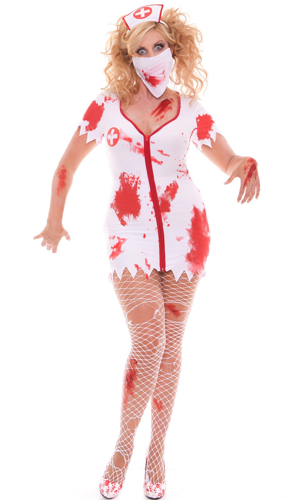 Amazing Bloodbath Betty Adult Plus Costume - Click Image to Close