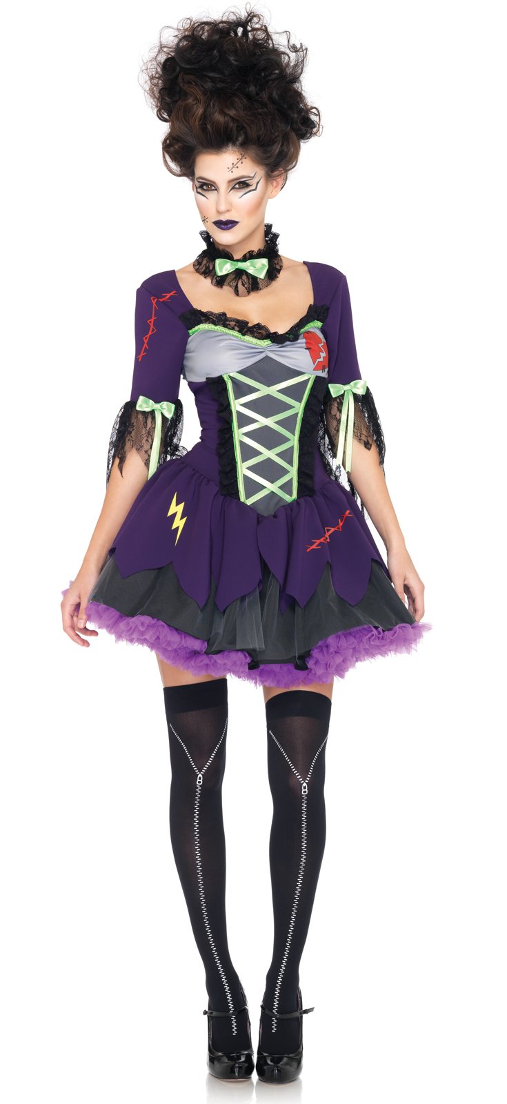 Enchanting Frankies Bride Adult Costume - Click Image to Close