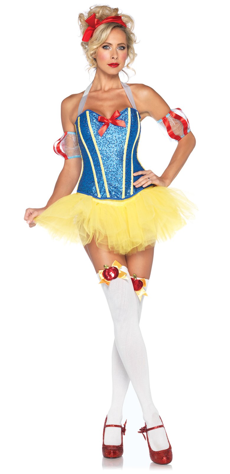 Sultry Snow White Adult Costume - Click Image to Close