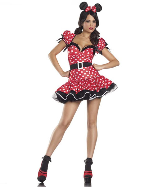 Flirty Mouse Sexy Womens Costume - Click Image to Close