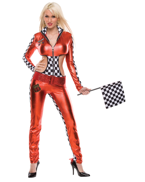 Adult Sexy Risky Racer Costume