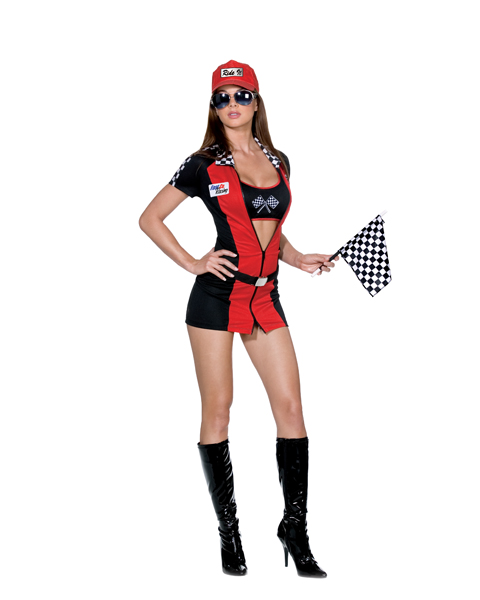 Womans Sexy Joy Rider Costume - Click Image to Close