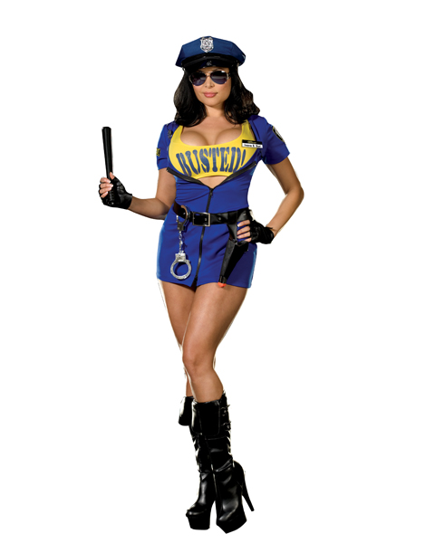 Woman Plus You Are Busted Police Costume