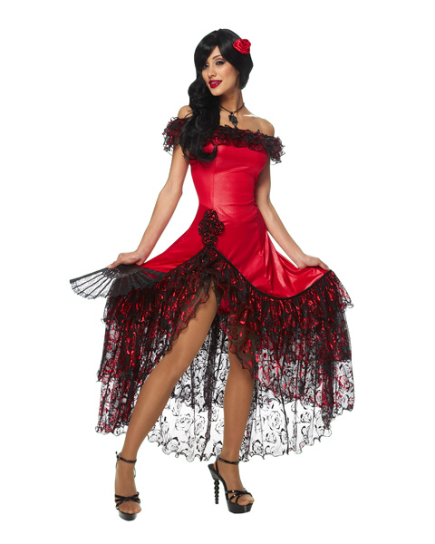 Adult Deluxe Sexy Senorita Costume