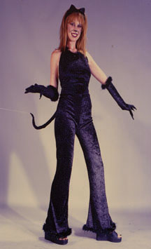 Velvet Fantastic Feline Adult Costume