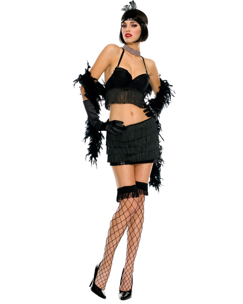 20s Fringed Flapper Sexy Adult Costume - Click Image to Close