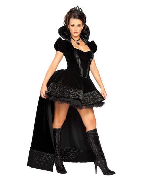 Sexy Wicked Queen Deluxe Womens Costume - Click Image to Close