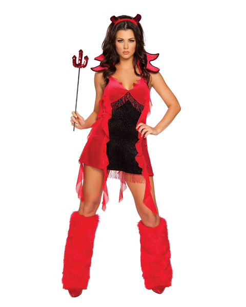 Sexy Adult Hell Raiser Devil Costume - Click Image to Close