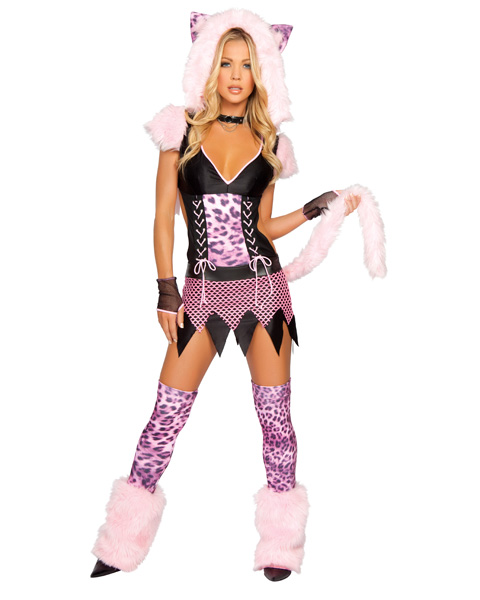 Adult Sexy Naughty Pussycat Costume