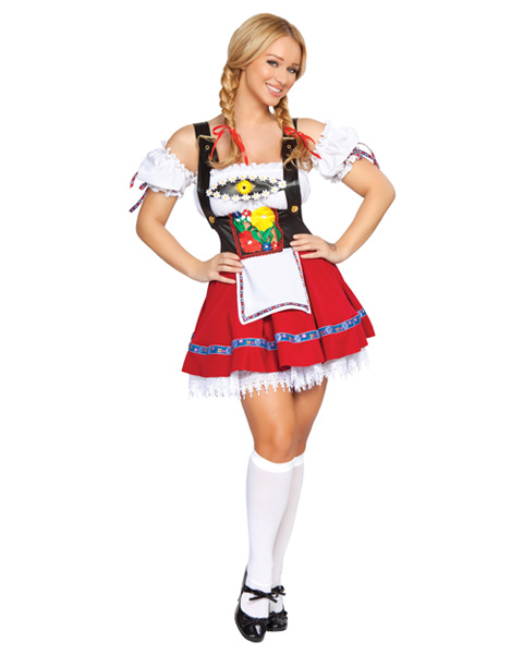 Fraulein Sweetheart Sexy Beer Girl Adult Costume - Click Image to Close