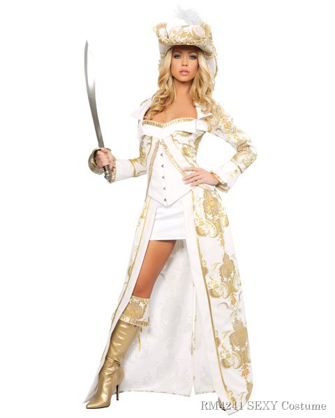 Sexy Deluxe Pirate Queen Women's Costume