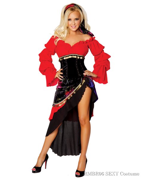 Deluxe Sexy Bridget by Roma Gypsy Women's Costume