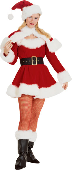 Miss Santa Claus Costume - Click Image to Close