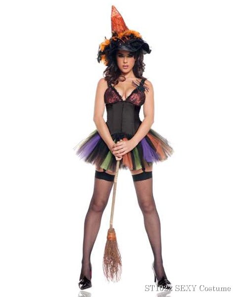 Sexy Spider Witch Womens Costume