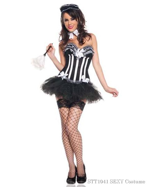 Deluxe Sexy Carousel Maid Womens Costume