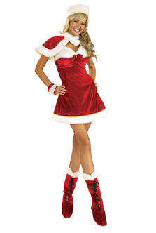 Miss Santa Claus Costume - Click Image to Close