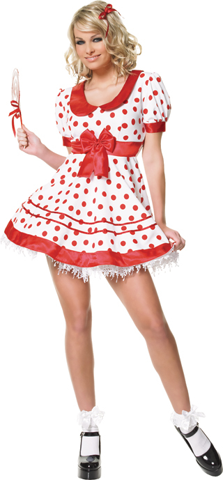 Lollipop Girl Adult Costume