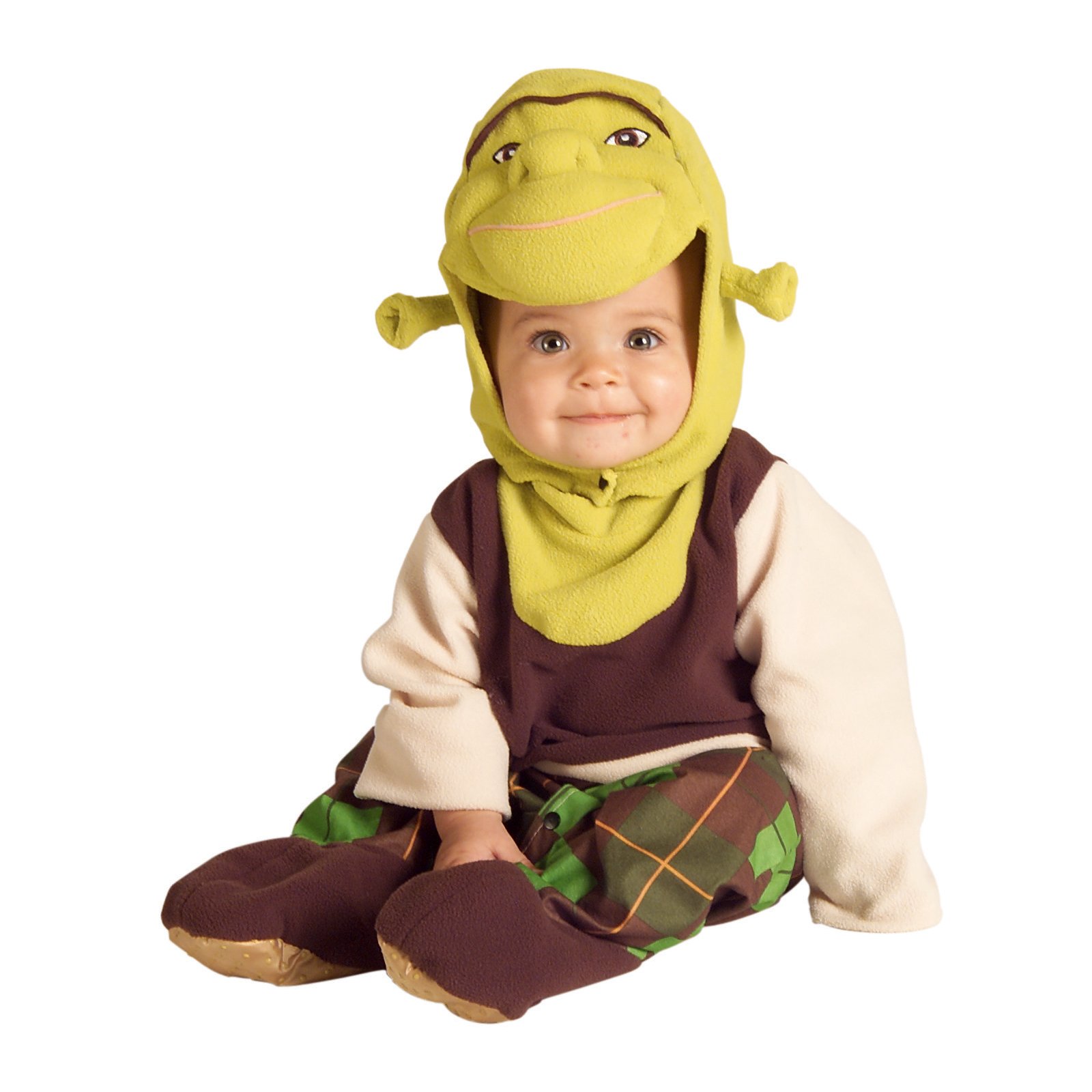 Baby Shrek Romper Infant Costume - Click Image to Close