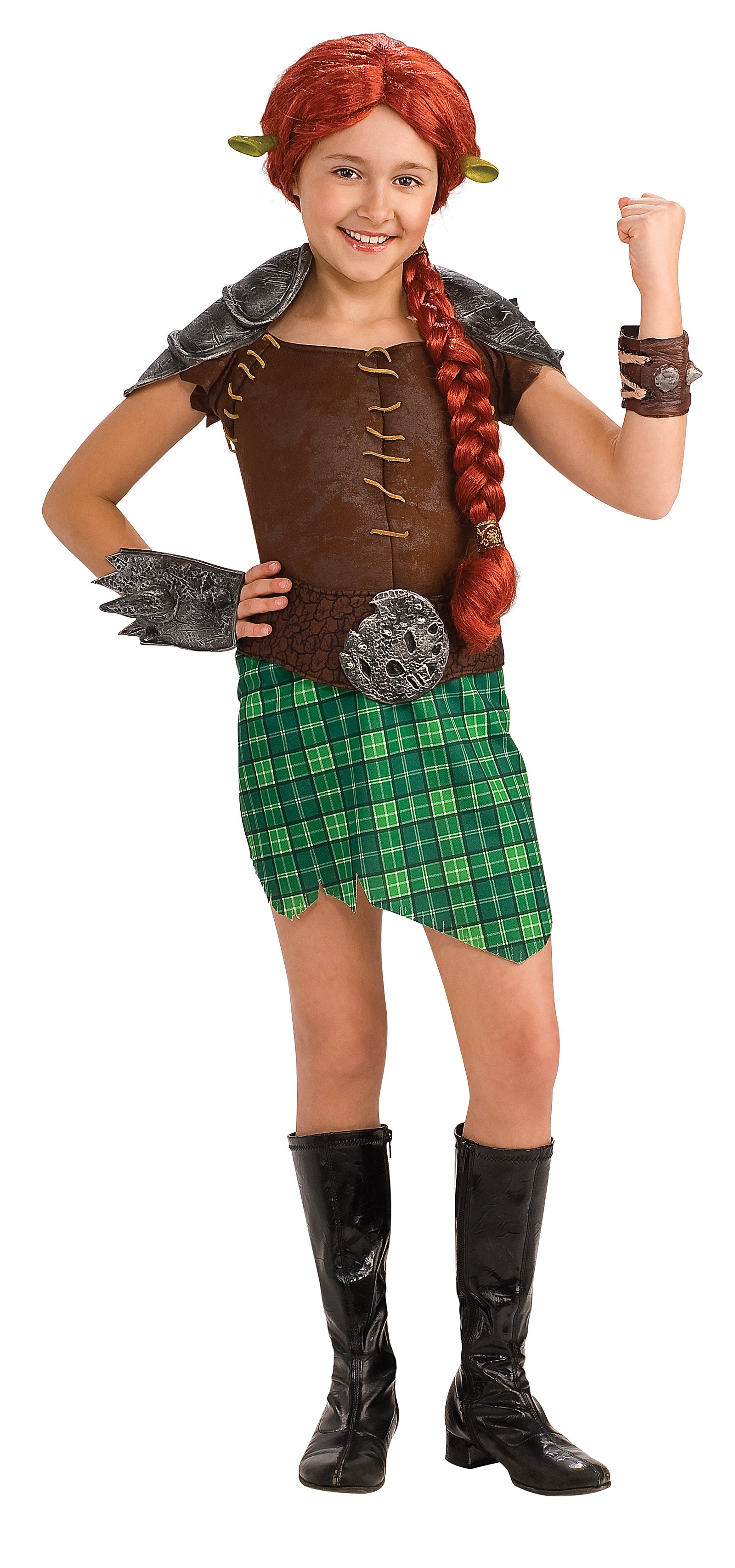 Shrek Forever After - Deluxe Fiona Warrior Toddler/Child Costume - Click Image to Close