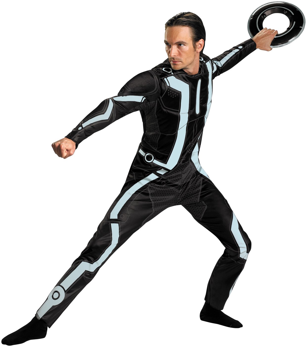 Tron Legacy - Deluxe Adult Male Costume - Click Image to Close