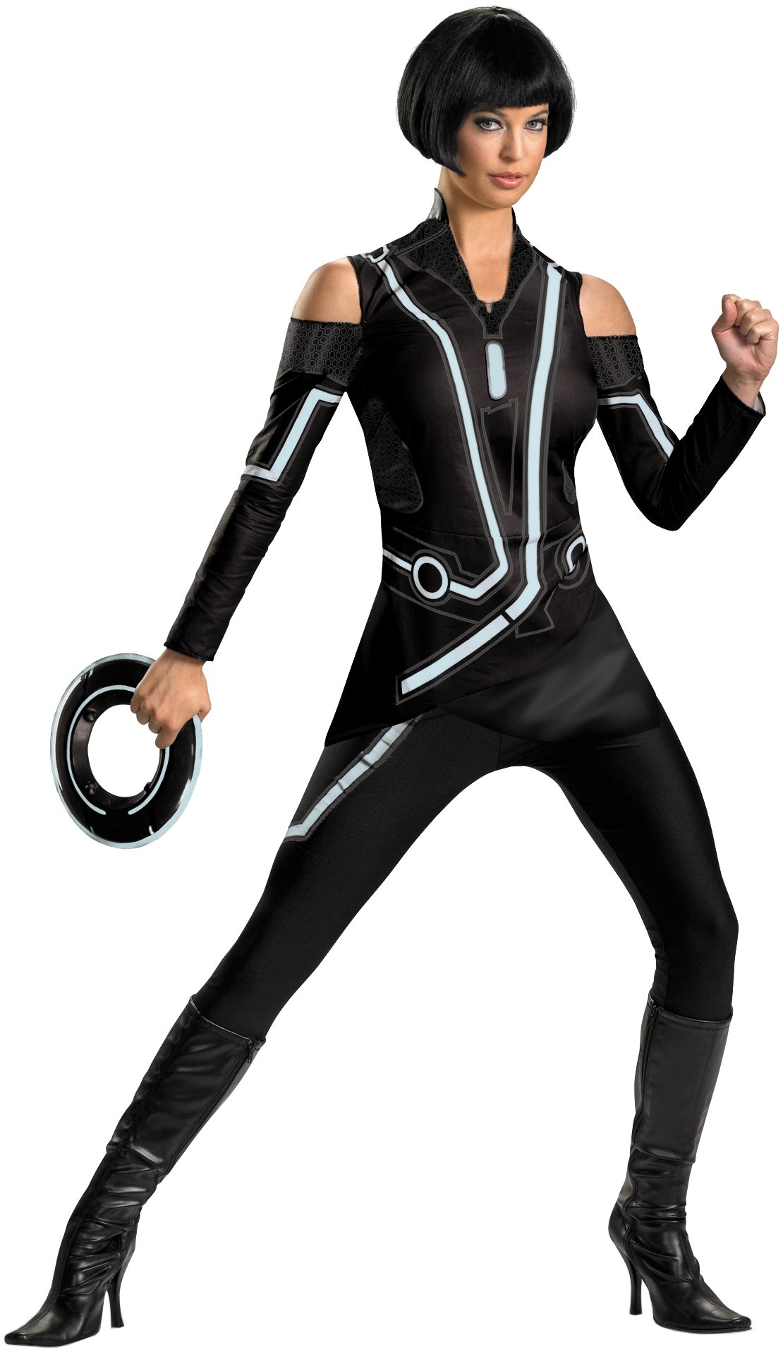 Tron Legacy - Quorra Deluxe Adult Costume - Click Image to Close